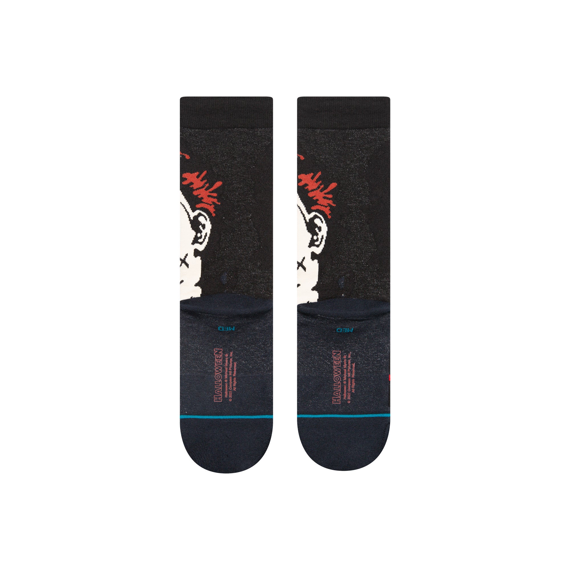 Stance Michael Myers Crew Socks in Navy - M I L O S P O R T
