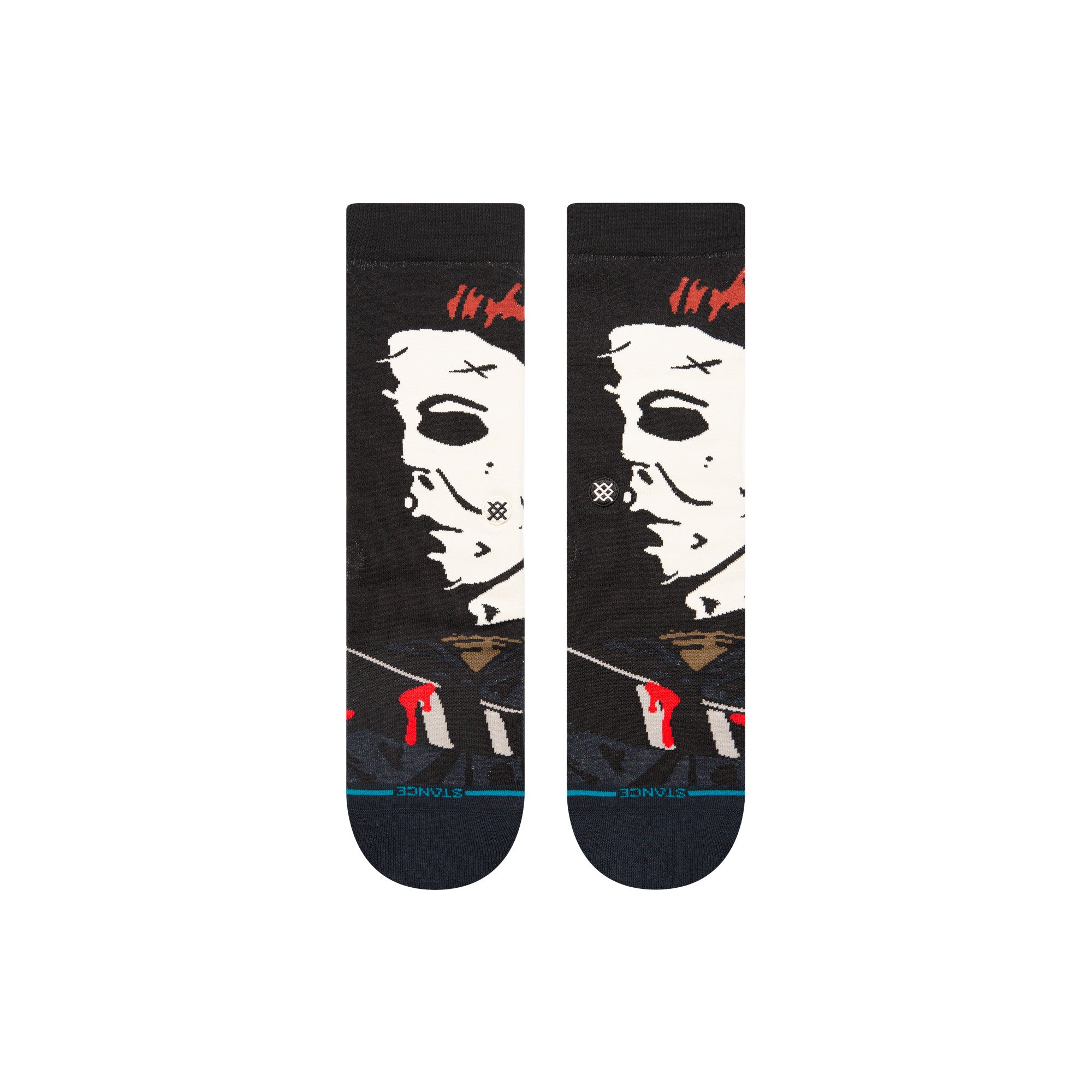 Stance Michael Myers Crew Socks in Navy - M I L O S P O R T