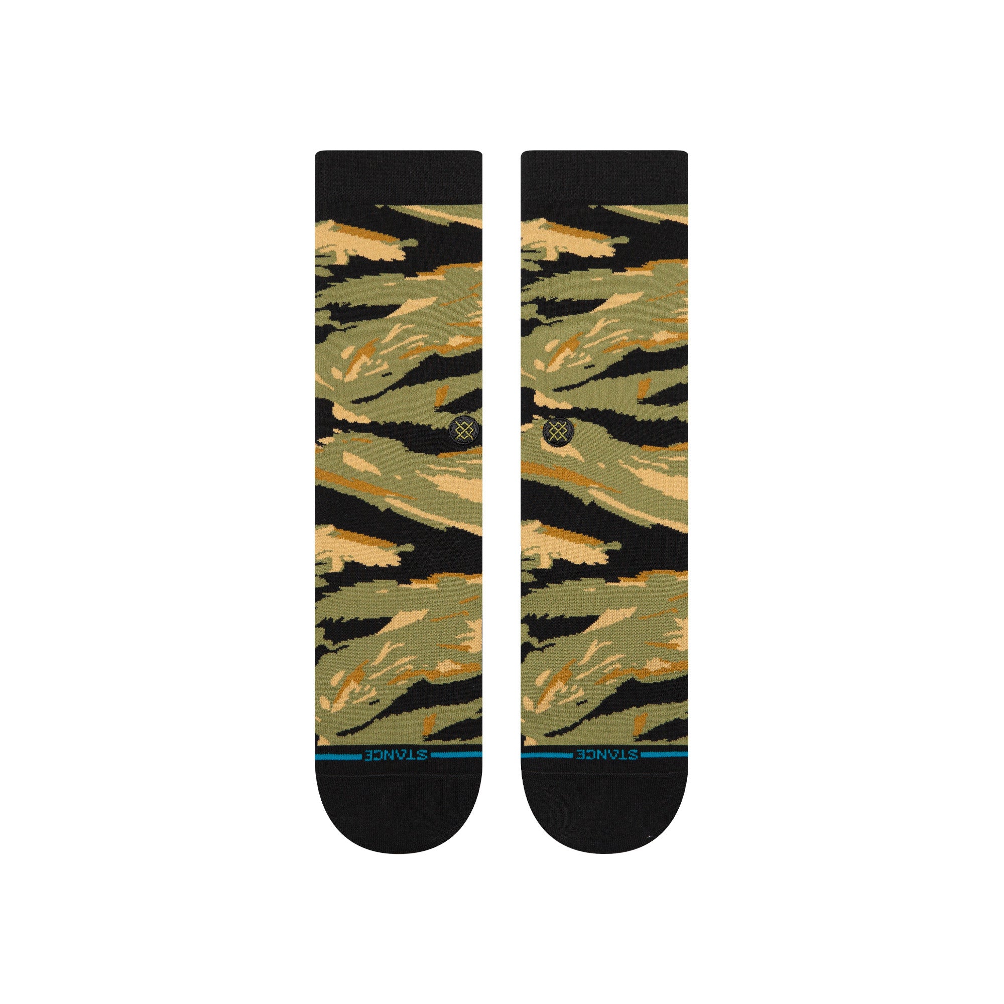 Stance Fade Away Crew Socks in Camo - M I L O S P O R T