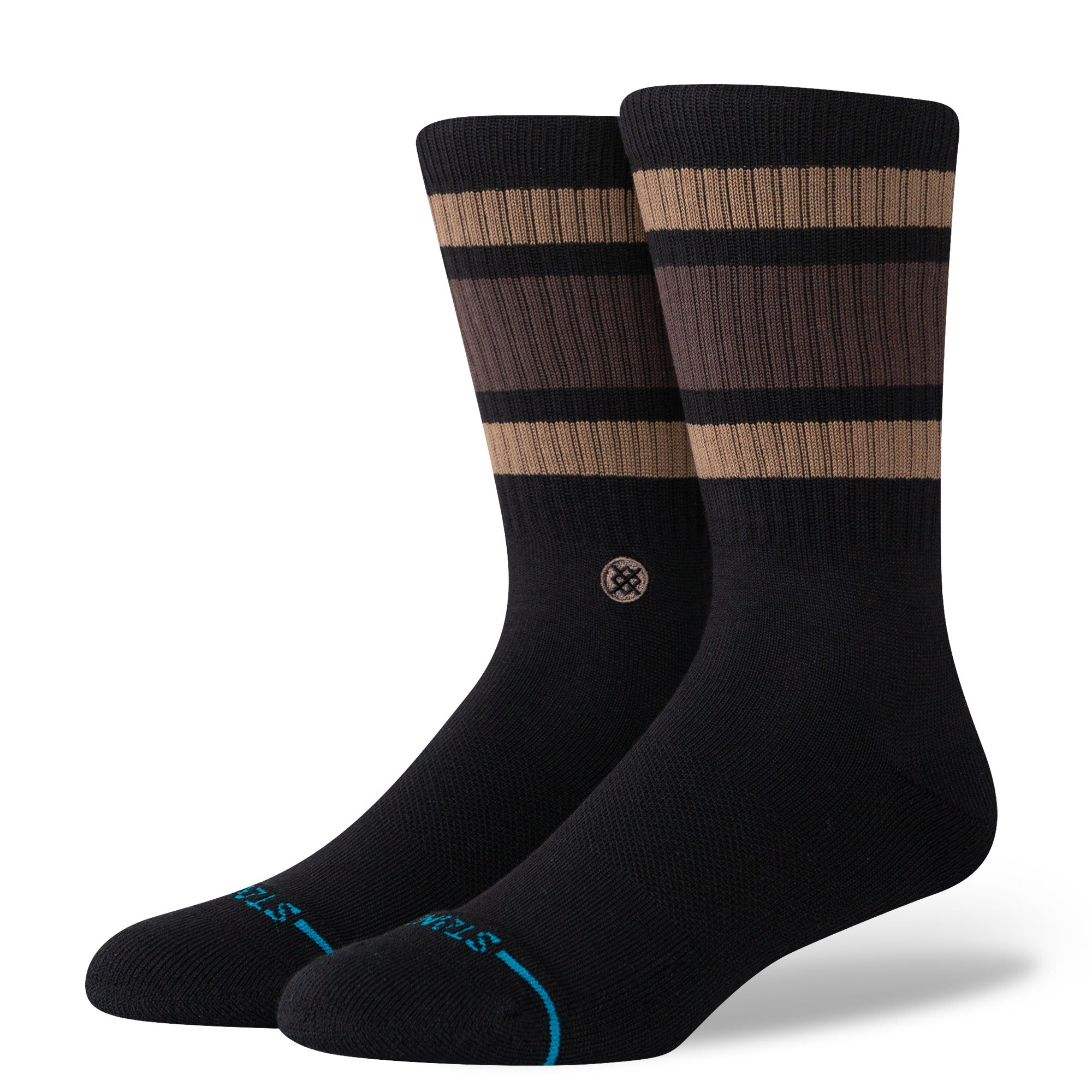 Stance Boyd St Socks in Brown - M I L O S P O R T
