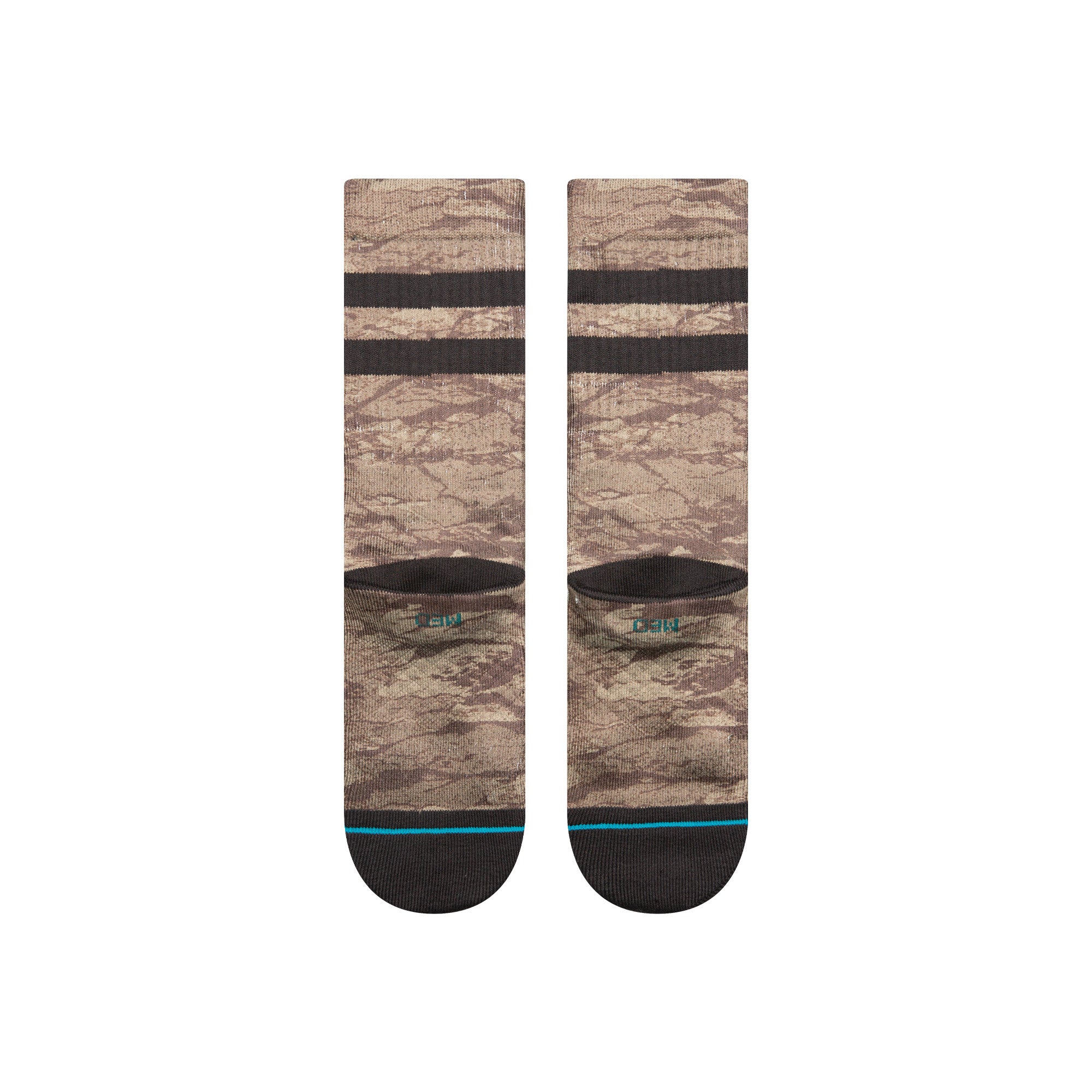 Stance Rompin Crew Socks in Brown - M I L O S P O R T