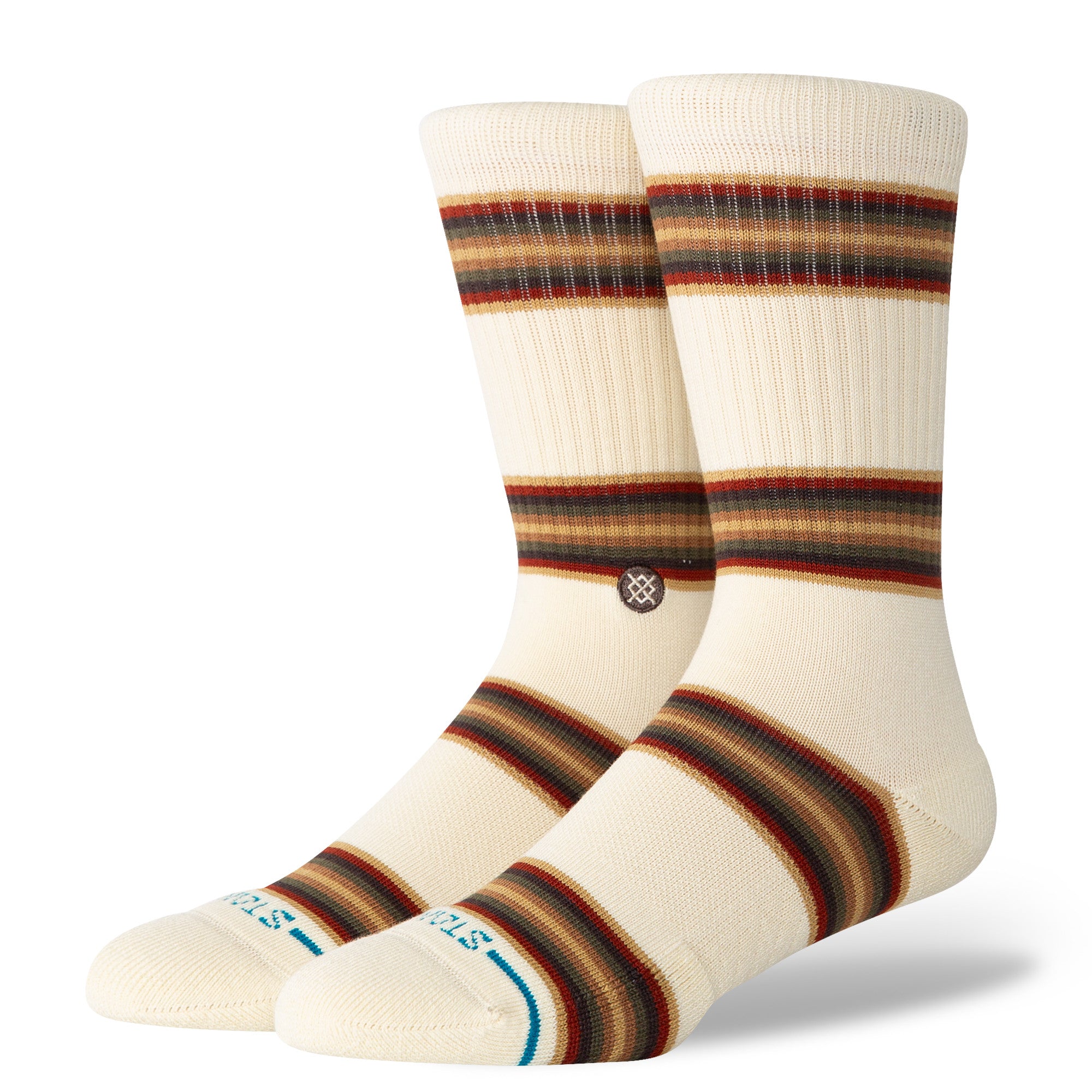 Stance Hill Top Crew Socks in Canvas - M I L O S P O R T