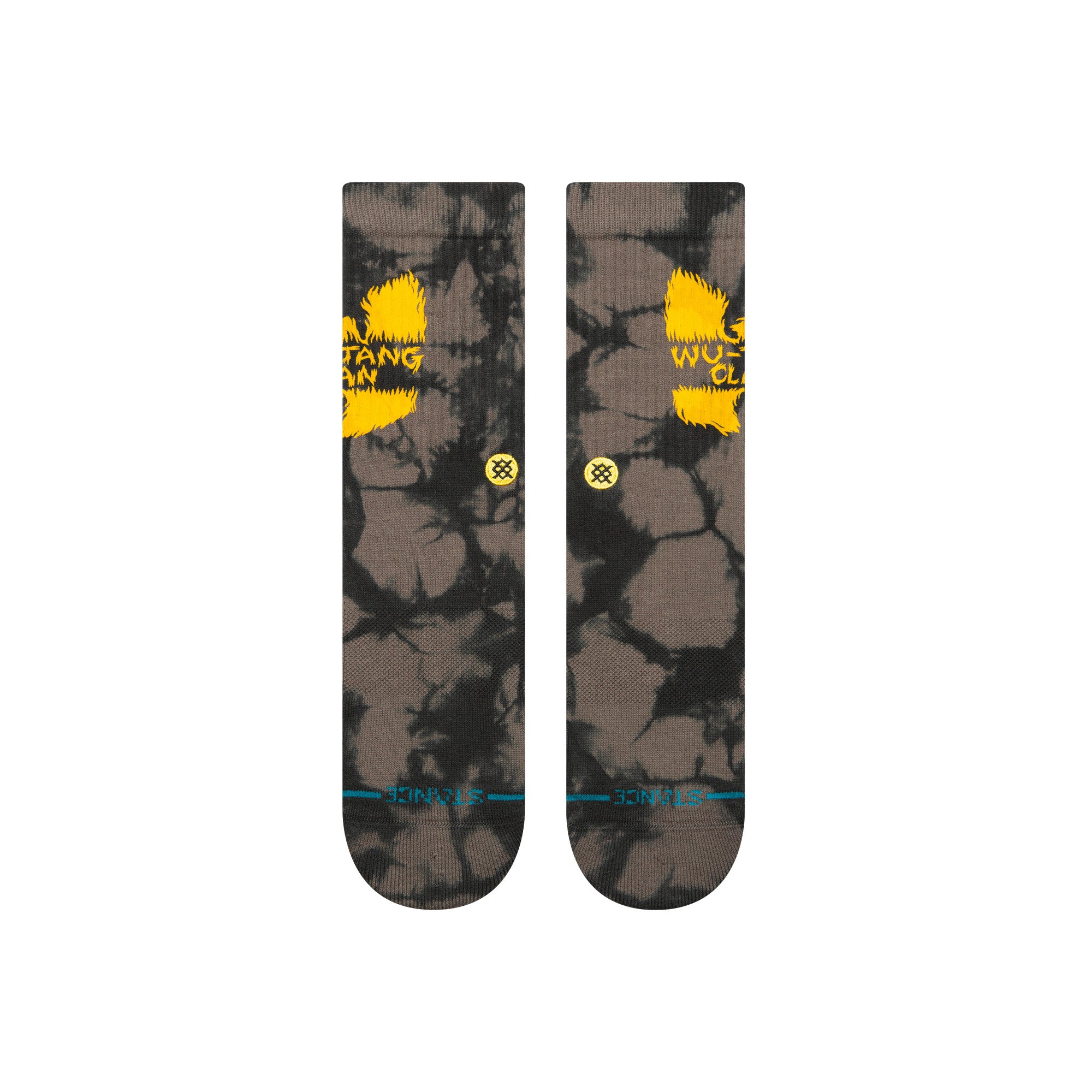 Stance Shaolin Slums Crew Socks in Black - M I L O S P O R T