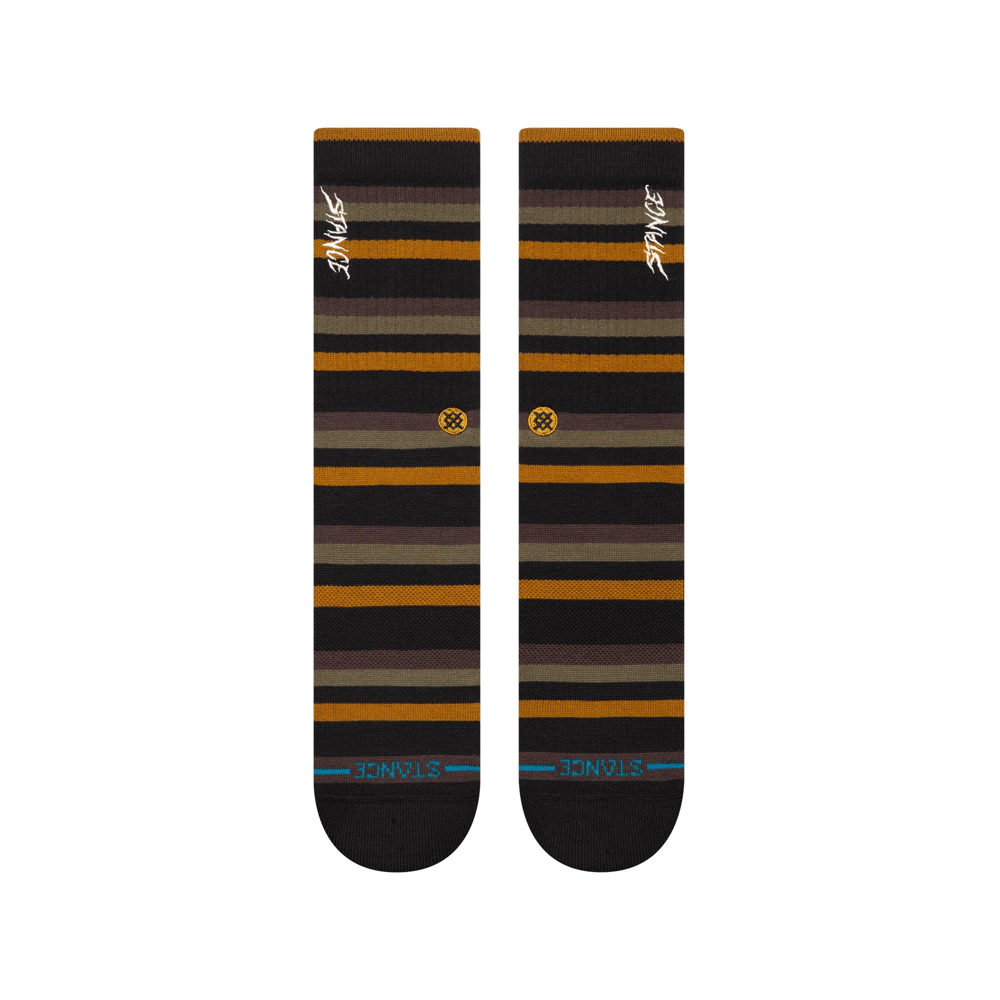 Stance Slipping Crew Socks in Black - M I L O S P O R T