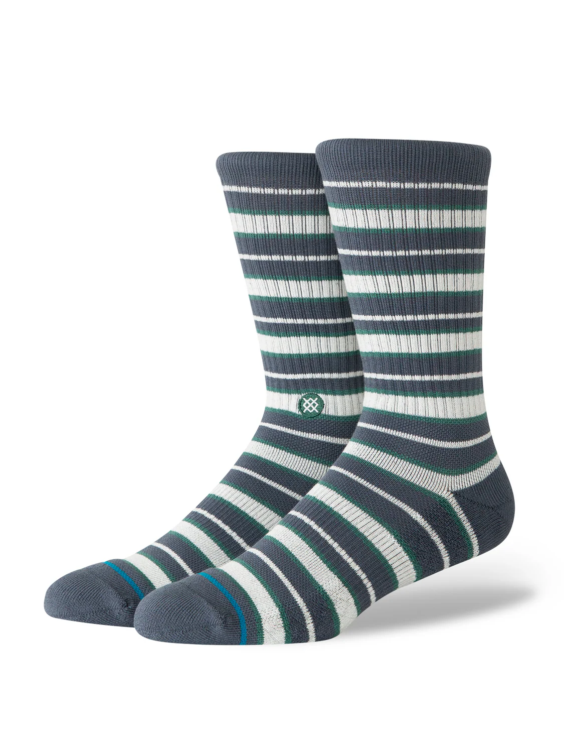 Stance Signature Striped Crew Sock