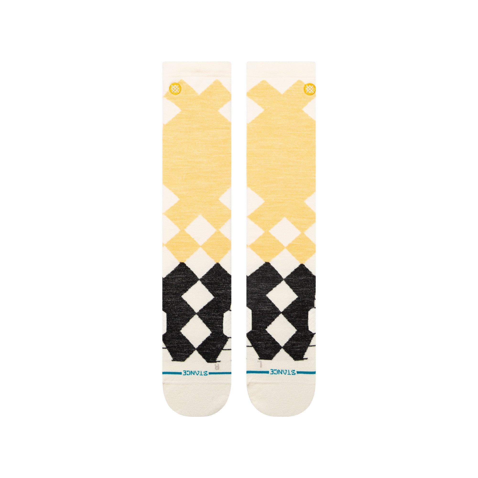 Stance Dymound Ul Wool Snow Sock in Cream 2025 - M I L O S P O R T