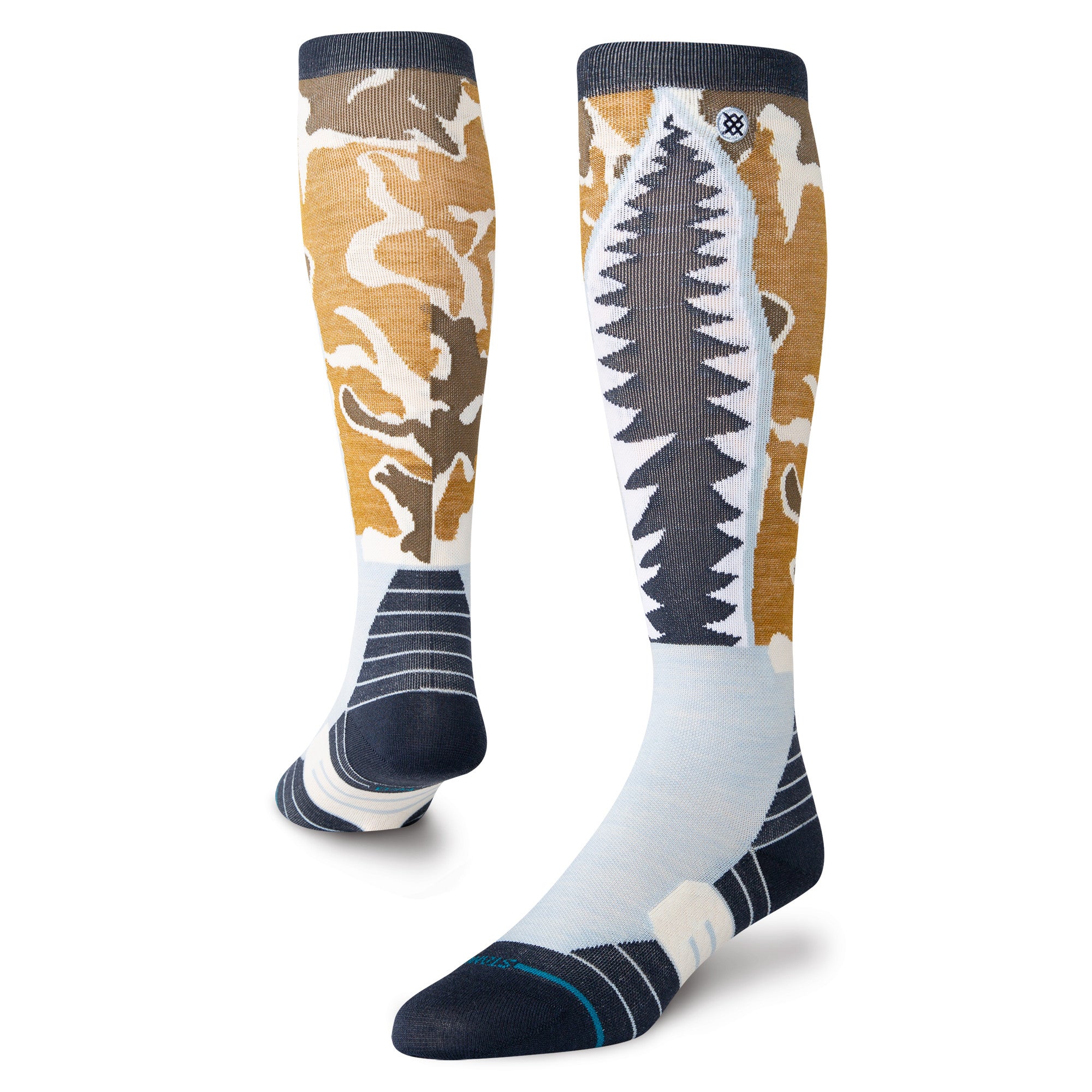 Stance Warbird Ul Wool Snow Sock in Iceblue 2025 - M I L O S P O R T
