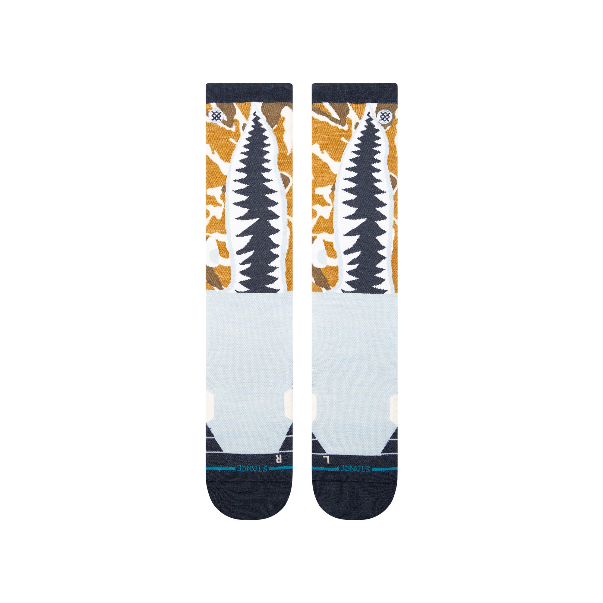 Stance Warbird Ul Wool Snow Sock in Iceblue 2025 - M I L O S P O R T