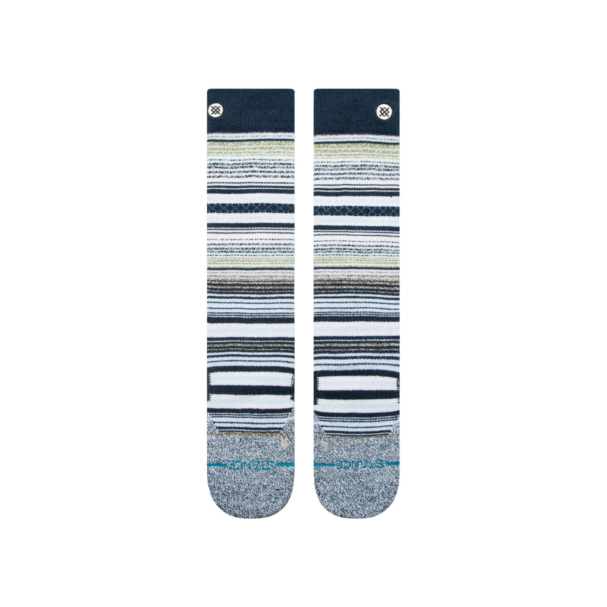 Stance Curren Snow Sock in Navy 2025 - M I L O S P O R T