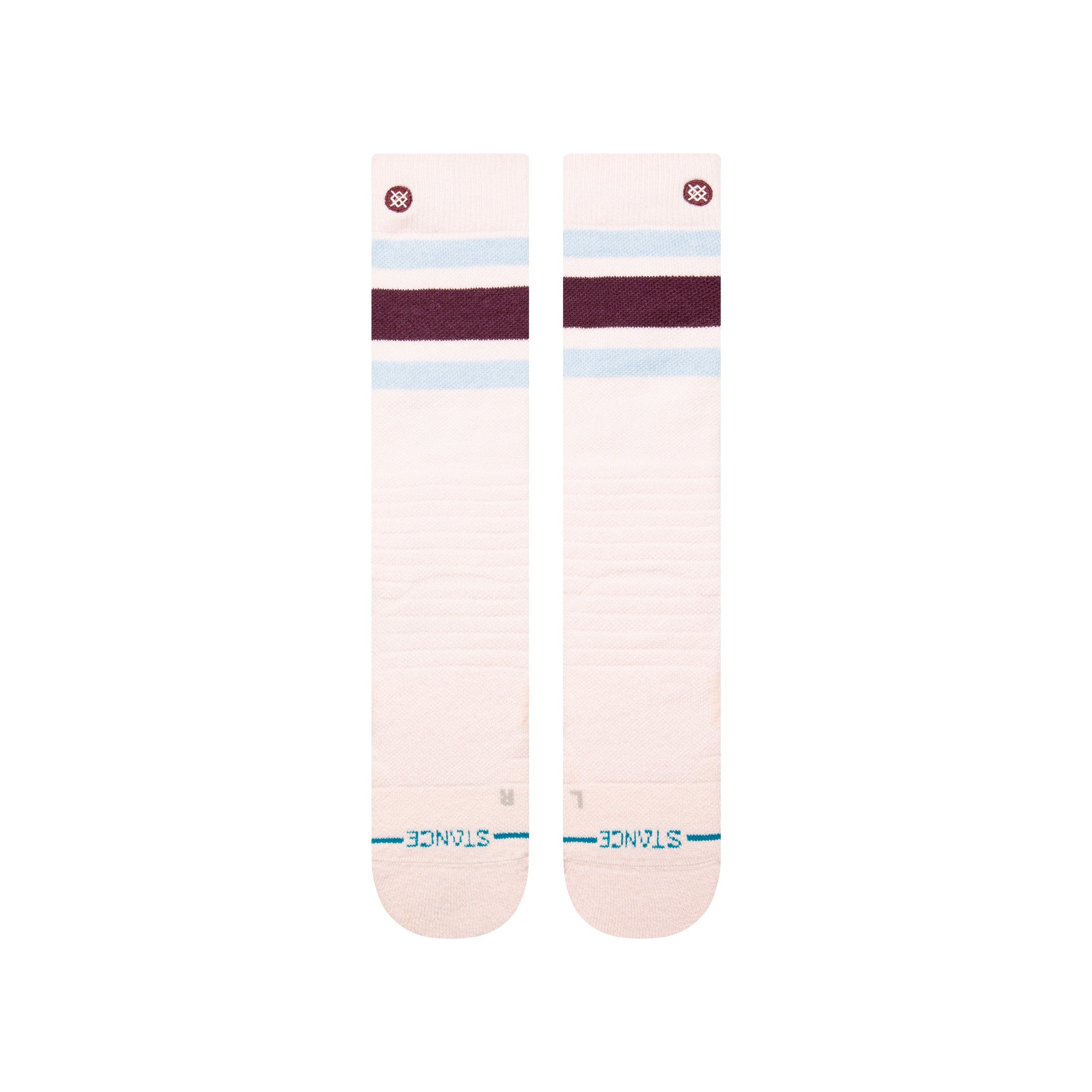 Stance Boyd Mid Wool Snow Sock in Pinkfade 2025 - M I L O S P O R T