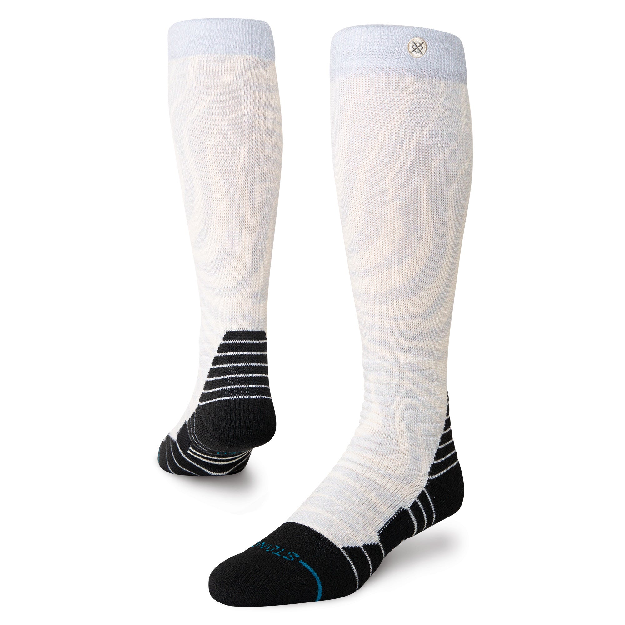 Stance Directions Mid Poly Snow Sock in Grey 2025 - M I L O S P O R T