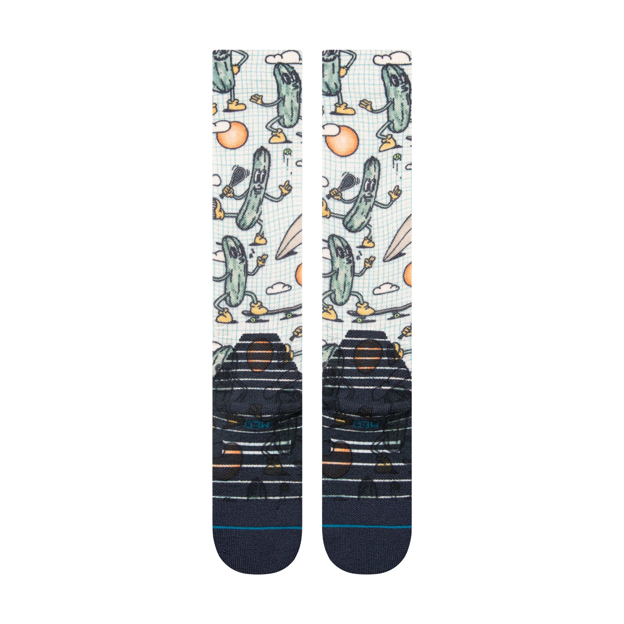 Stance Feeling Pickled Mid Poly Snow Sock in Multi 2025 - M I L O S P O R T