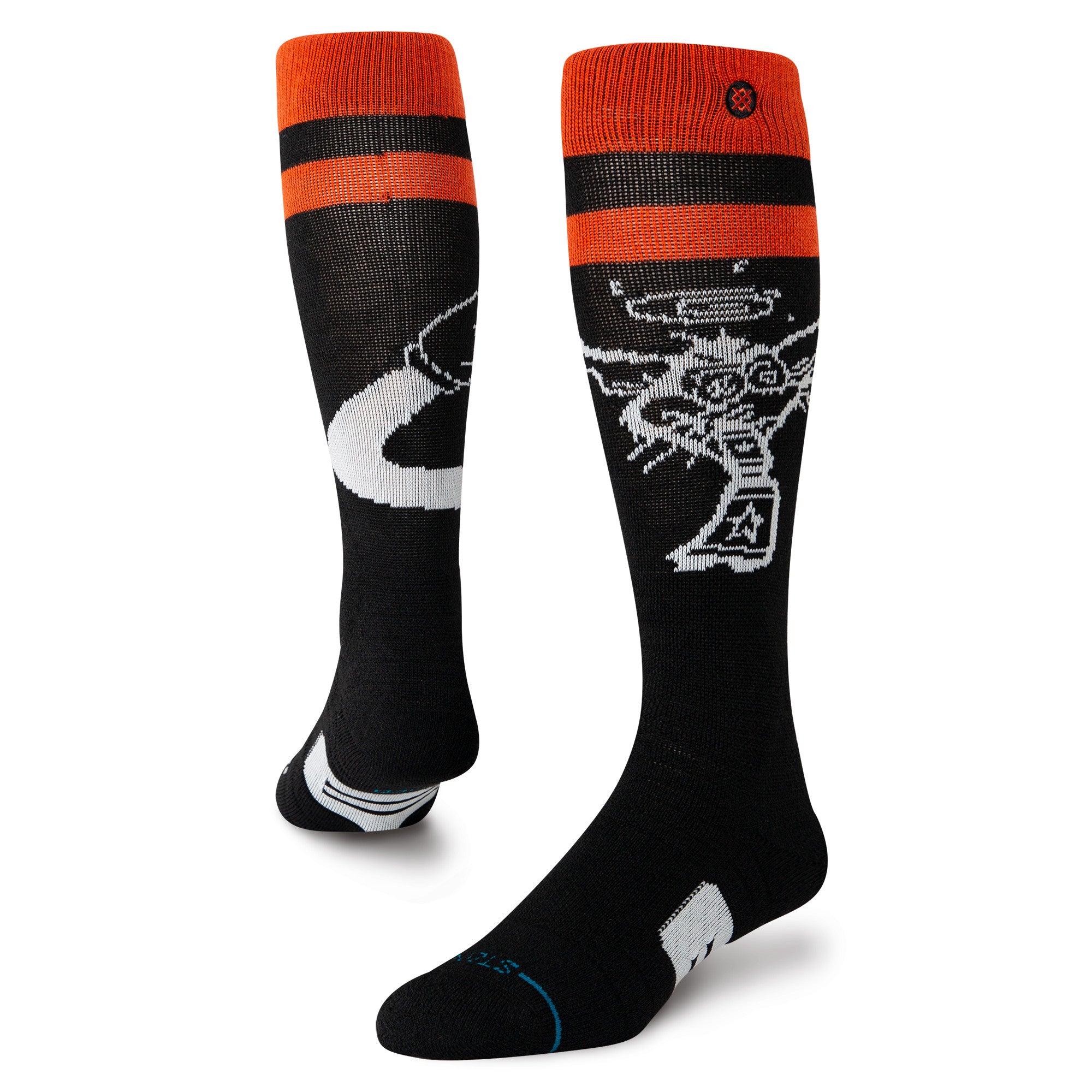 Stance Jill Perkins Snow Sock in Black 2025 - M I L O S P O R T