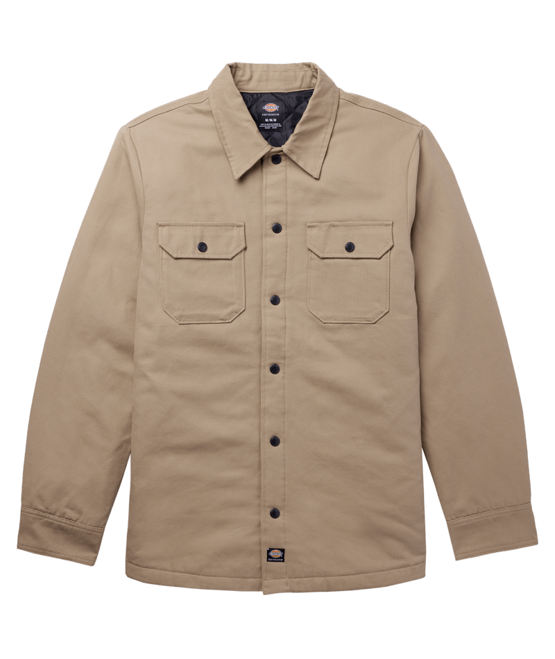 Dickies Skate Lined Duck Snap Shirt Jacket - M I L O S P O R T