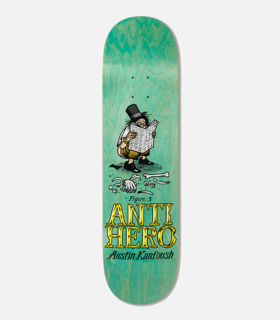 Antihero Kanfoush Eat Rich Skateboard Deck - M I L O S P O R T