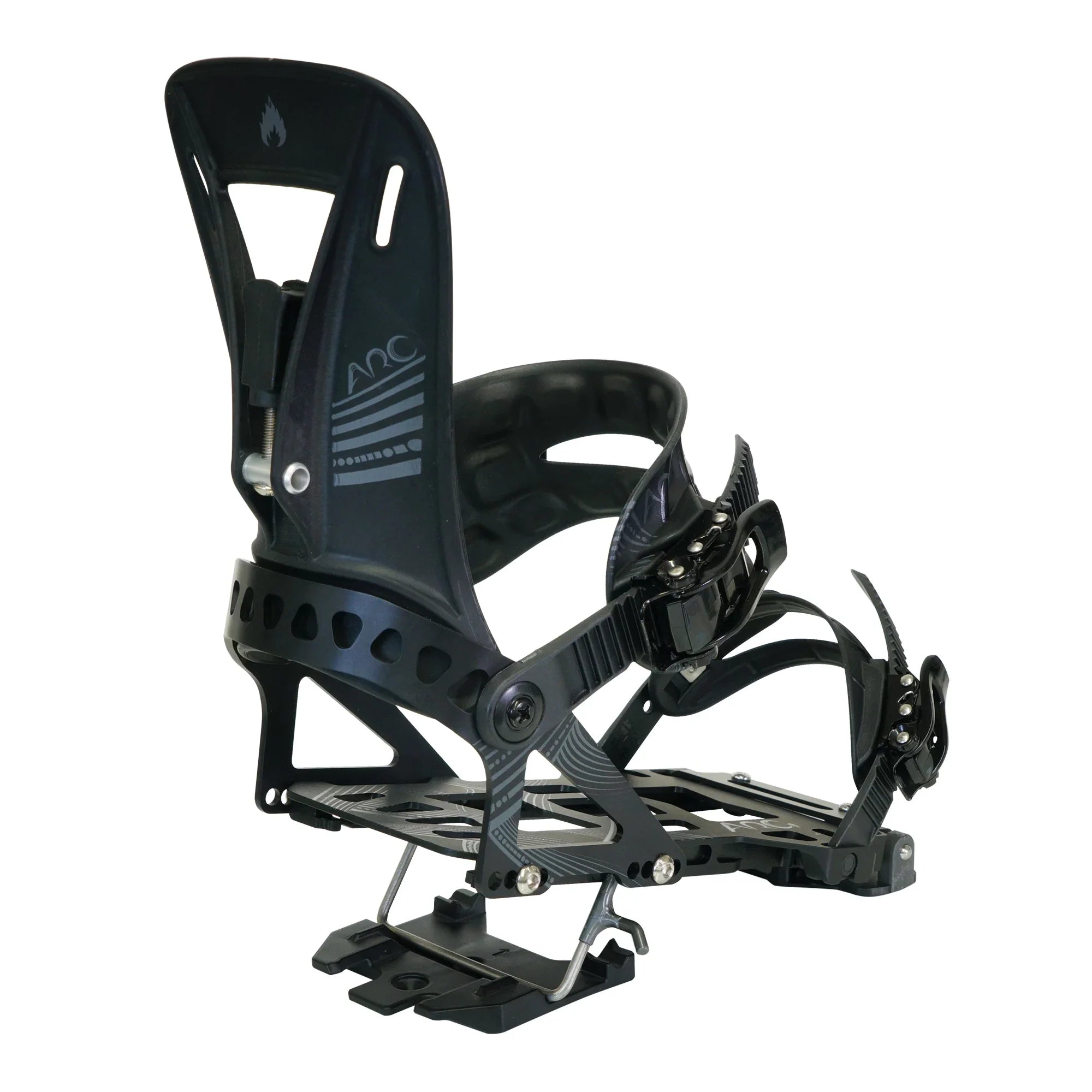 Spark R&D Arc ST Splitboard Bindings in Black
