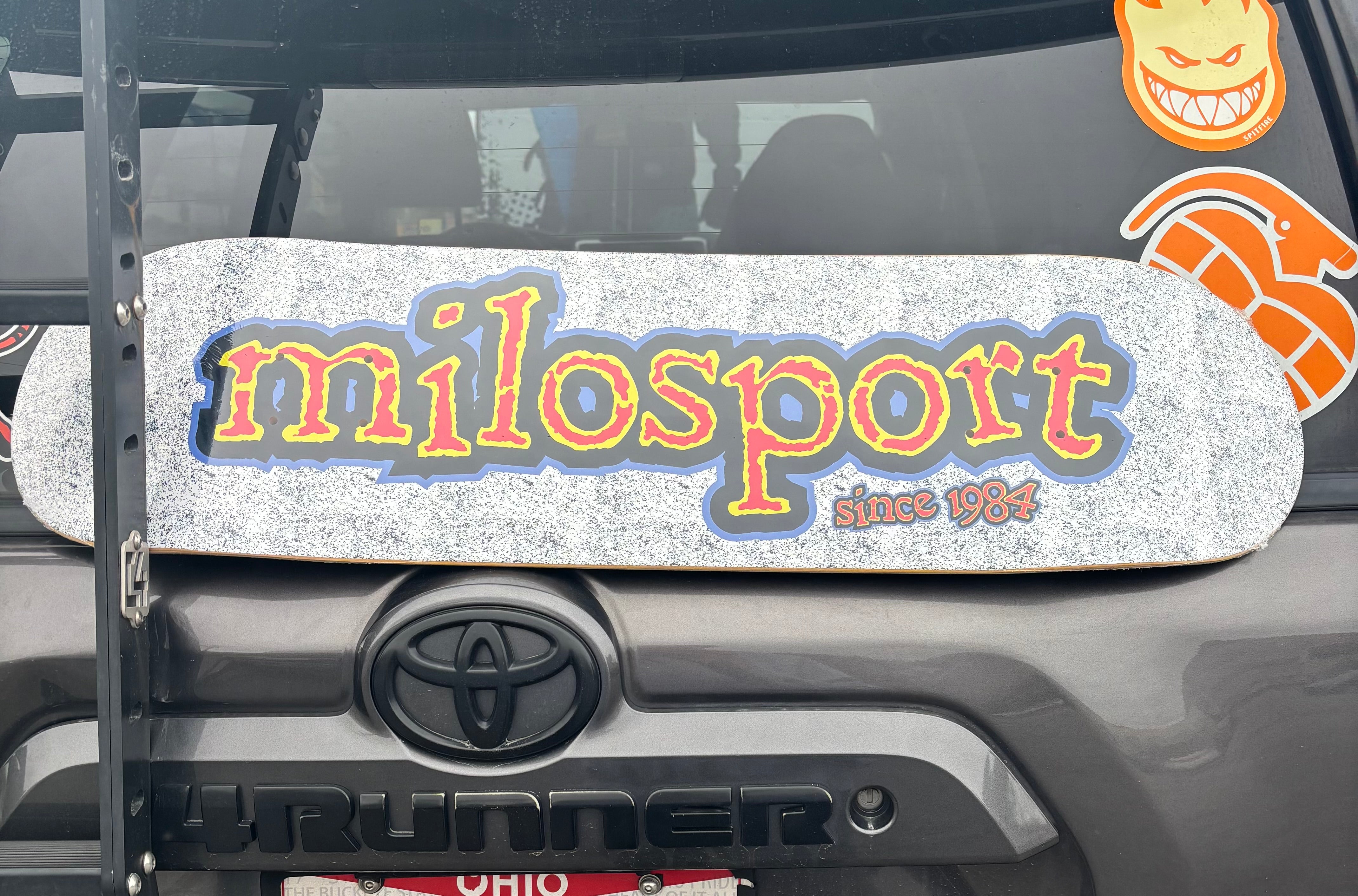 Milosport Static Shock Skateboard Deck