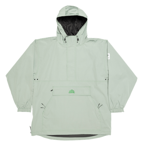 Autumn Cascade Anorak Jacket in Dusty Blue 2024 - M I L O S P O R T