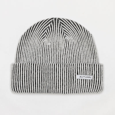 Autumn Cord Beanie in White 2024 - M I L O S P O R T