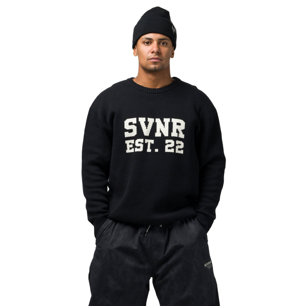 Souvenir Collegiate Jacquard Knit Sweater 2027