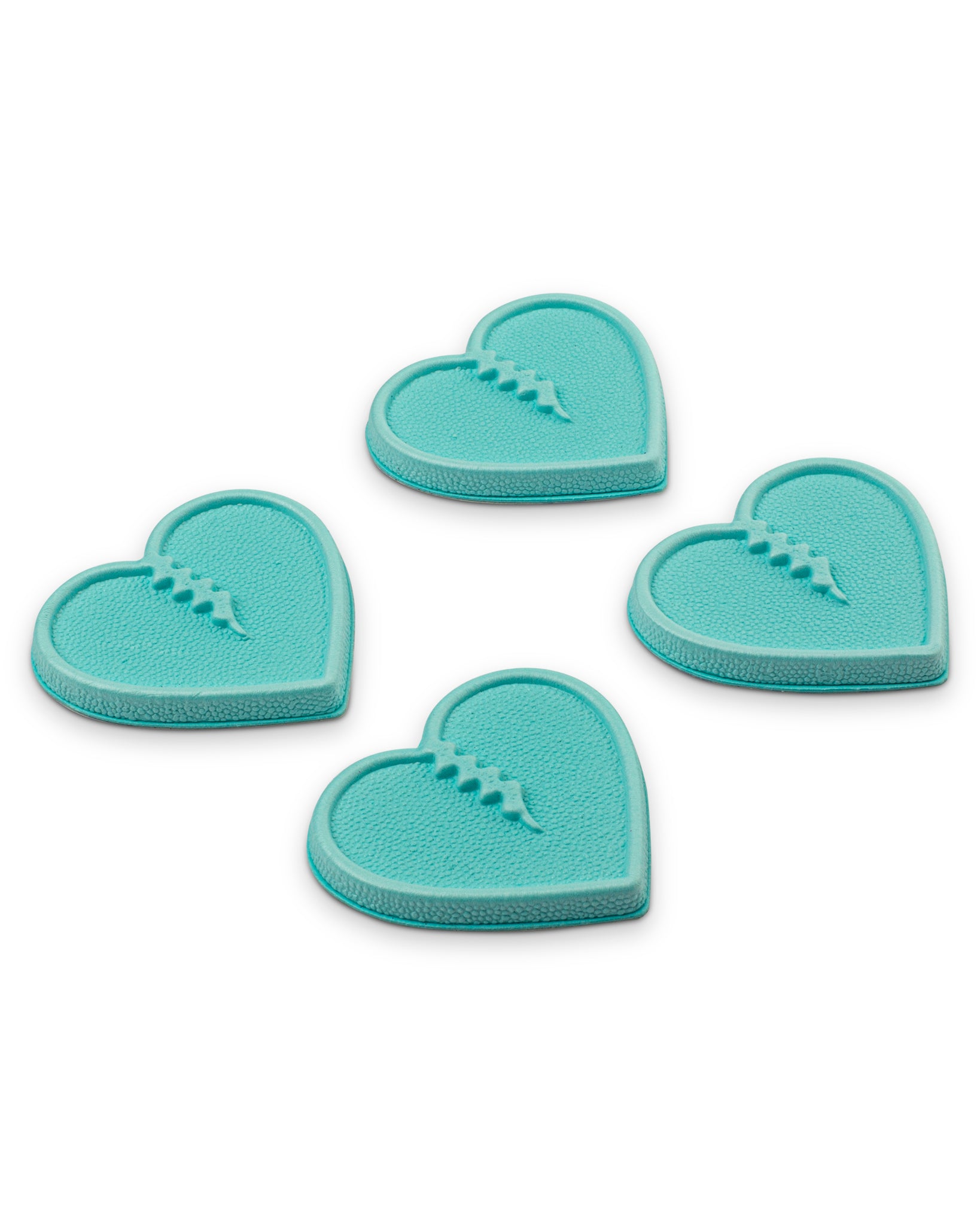 Crab Grab Mini Hearts Traction Stomp Pad in Baby Blue