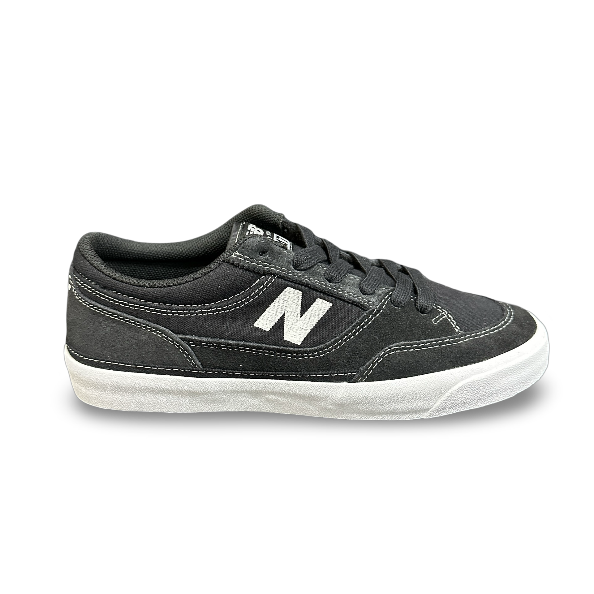New Balance Numeric Franky Villani 417 Low Shoe in Black and White