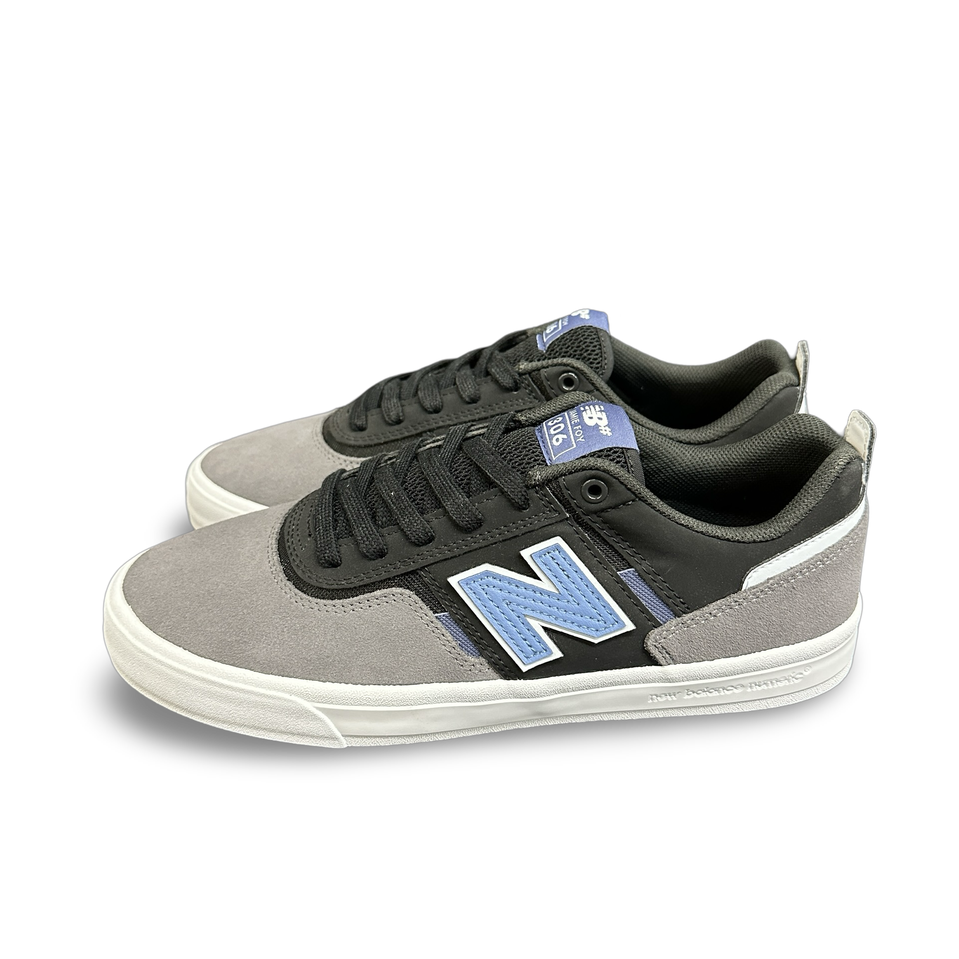 New Balance Numeric 306 Foy Skate Shoe in Grey and Black - M I L O S P O R T