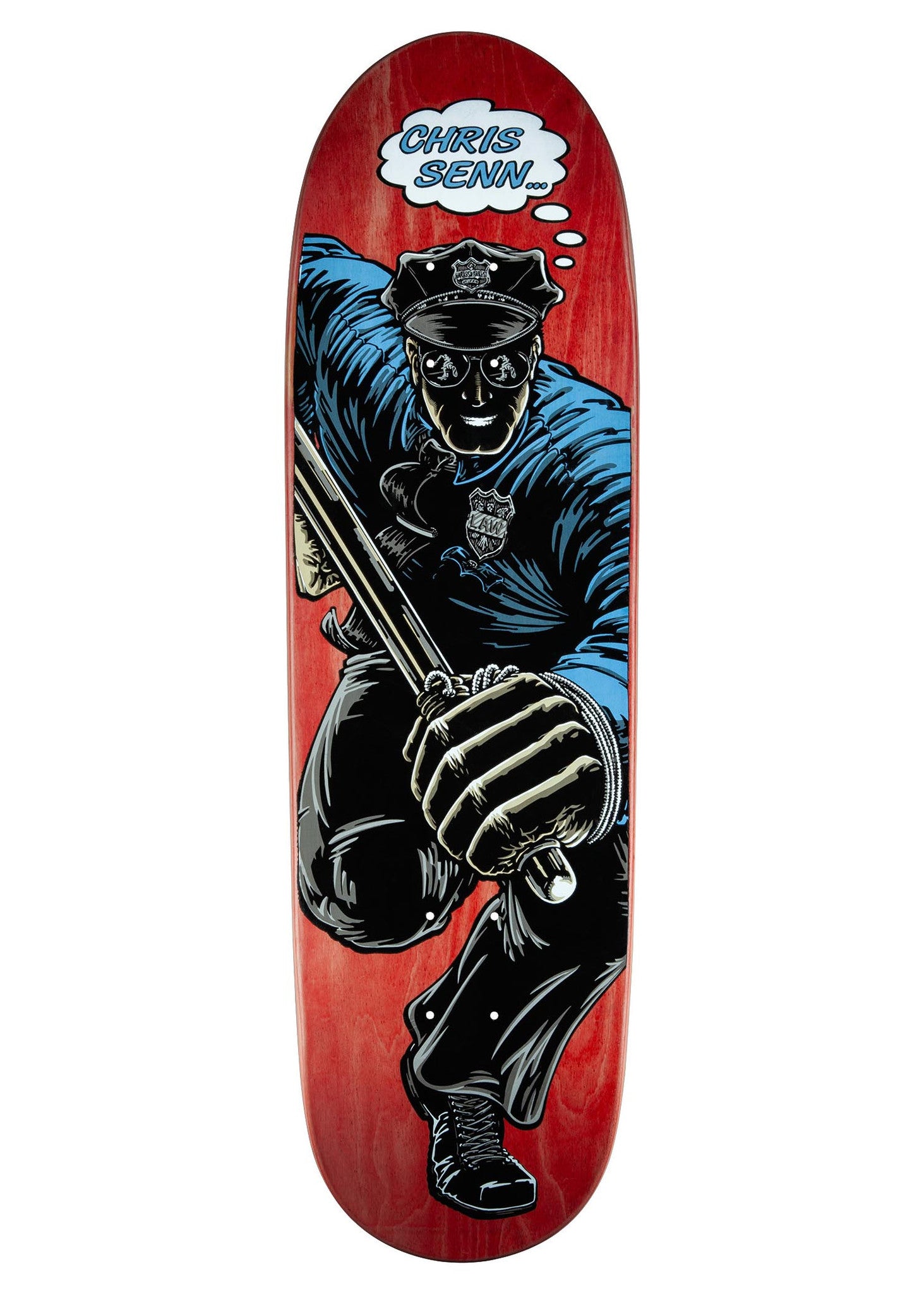 Powell Peralta Chris Senn Cop Skate Deck 9.13'' - M I L O S P O R T
