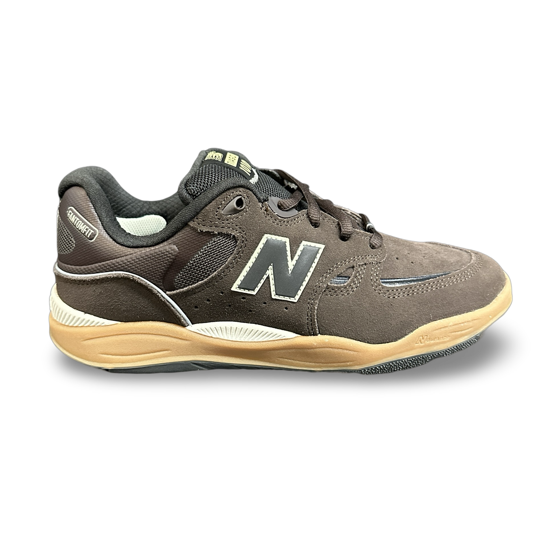New Balance Numeric 1010 Tiago Skate Shoe in Brown and Gum