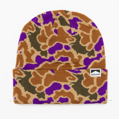 Autumn Duck Camo Beanie in Khaki 2024 - M I L O S P O R T