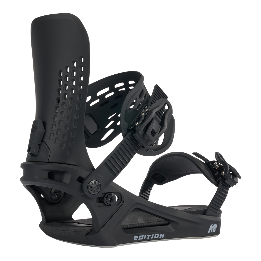 K2 Edition Snowboard Bindings in Black 2024 - M I L O S P O R T