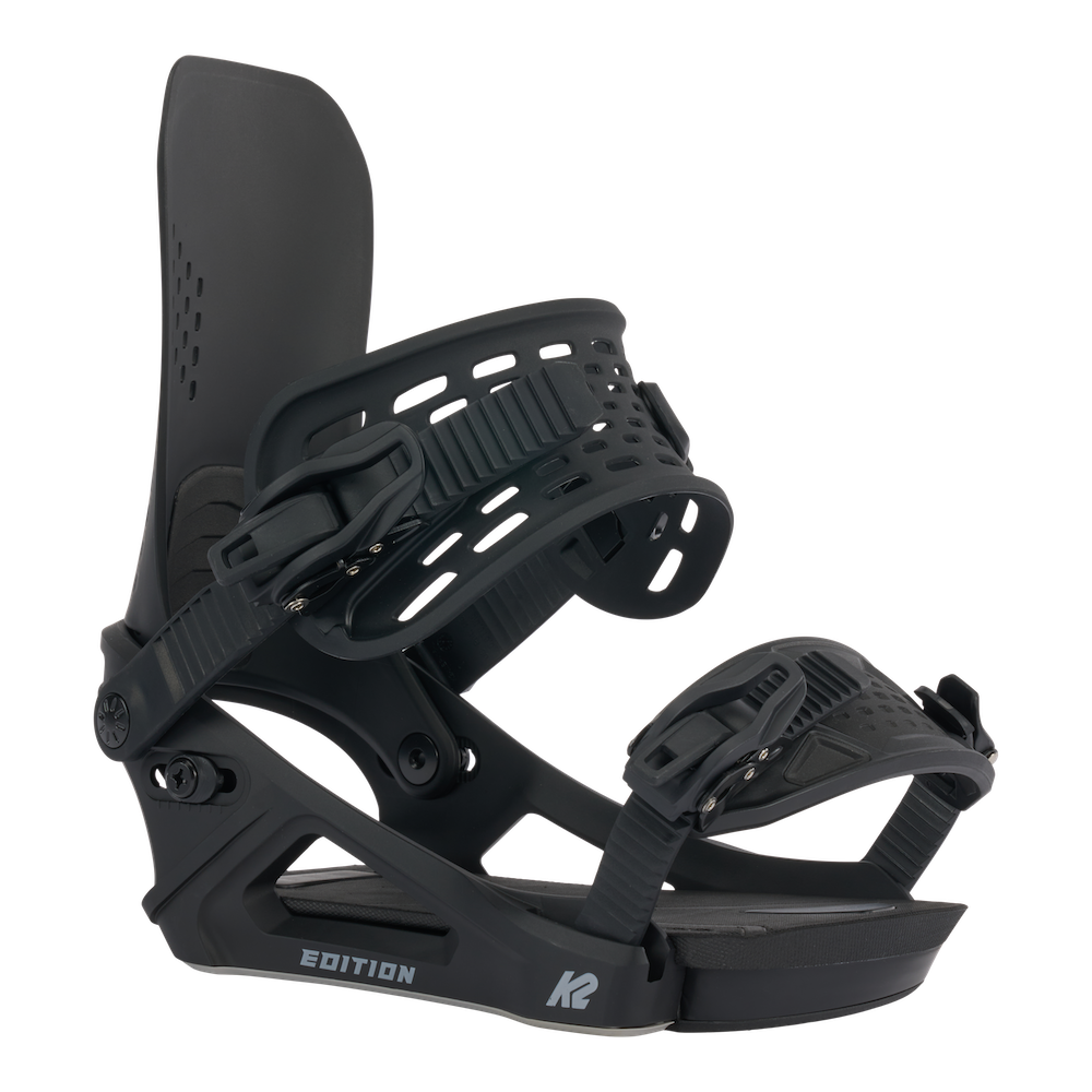 K2 Edition Snowboard Bindings in Black 2024 - M I L O S P O R T