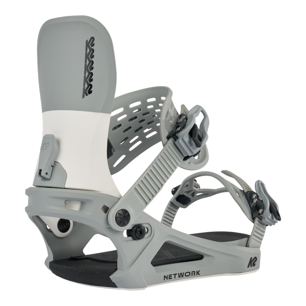 K2 Network Womens Snowboard Bindings in Workwear 2024 - M I L O S P O R T