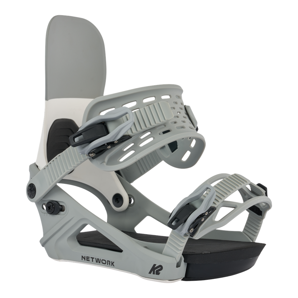 K2 Network Womens Snowboard Bindings in Workwear 2024 - M I L O S P O R T