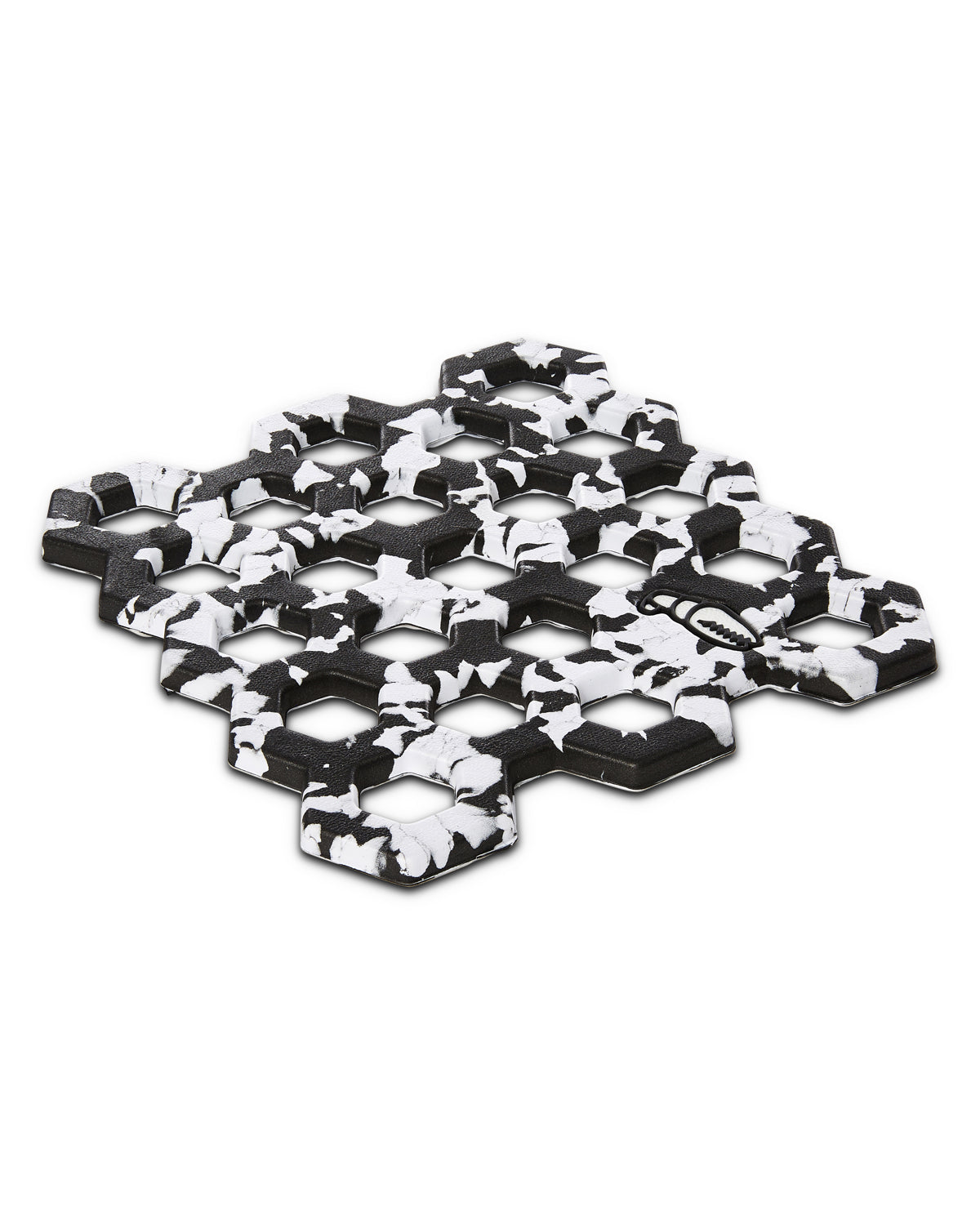 Crab Grab Crab Trap Traction Stomp Pad in Black White Swirl 2025 - M I L O S P O R T