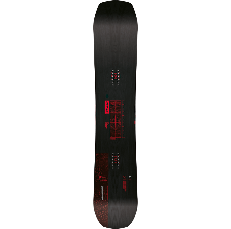 Capita Black Snowboard of Death Wide Snowboard 2025 - M I L O S P O R T