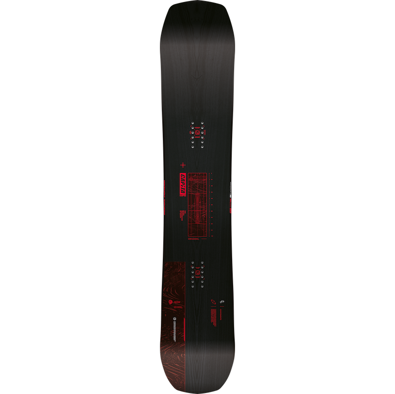 Capita Black Snowboard of Death Wide Snowboard 2025 - M I L O S P O R T