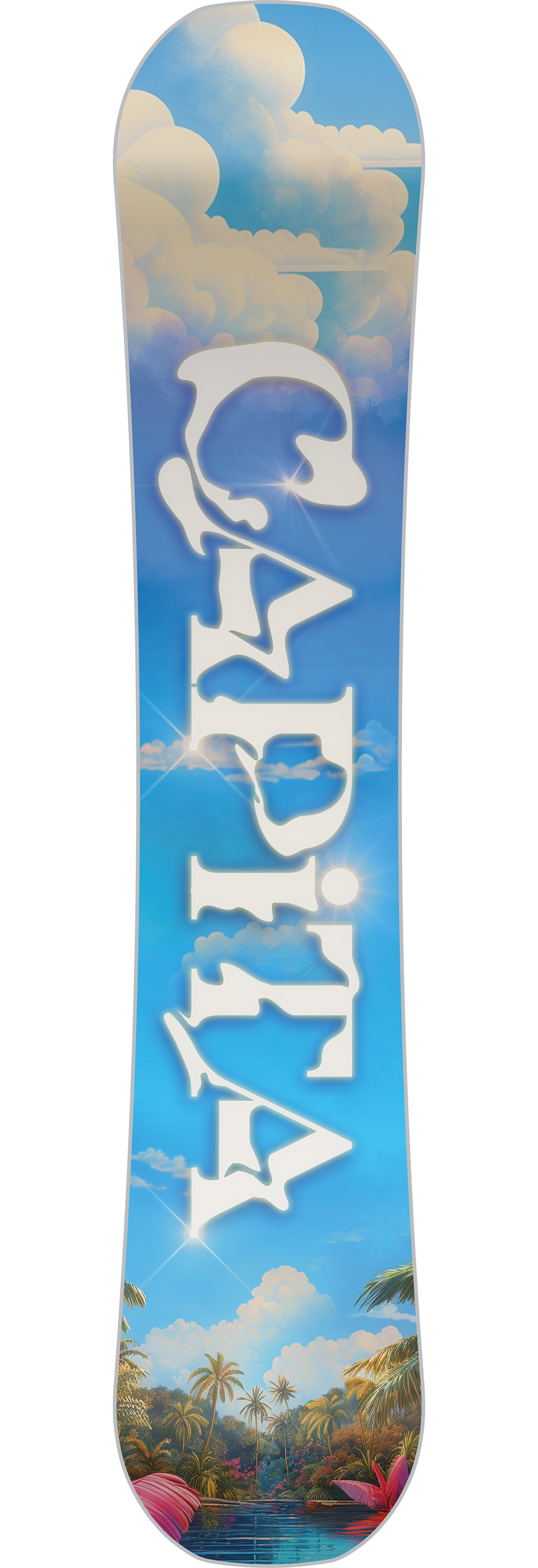 Capita Space Metal Fantasy Wide Womens Snowboard 2025 - M I L O S P O R T