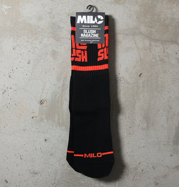 Milosport x Slush Mag Authentic Sock - M I L O S P O R T