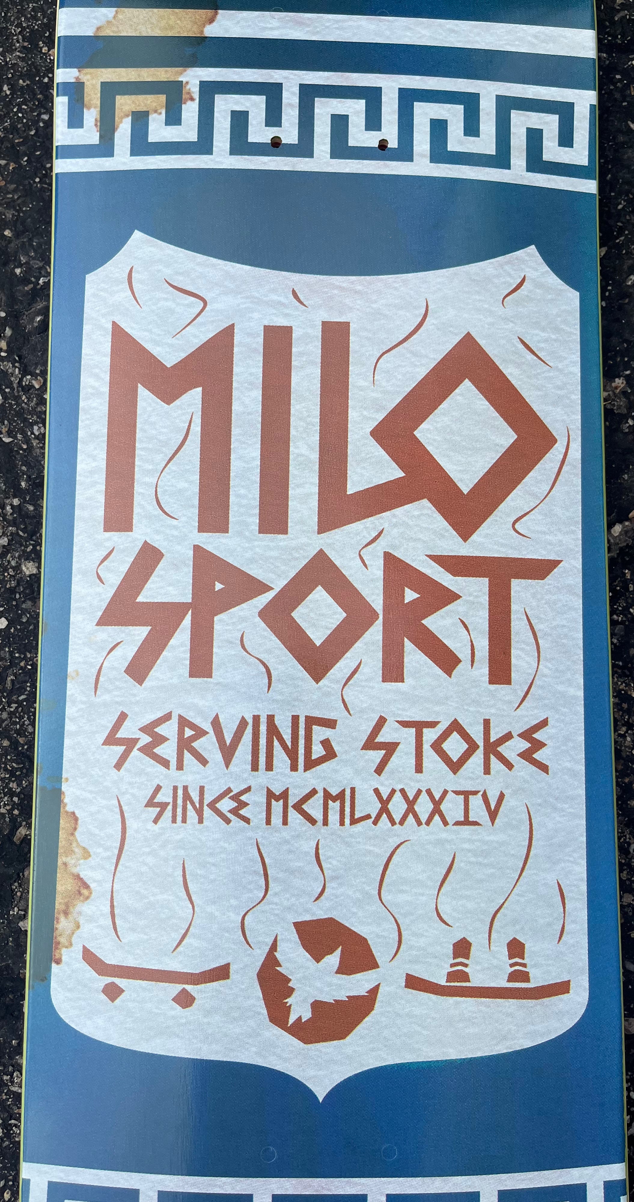 Milosport Serving Stoke Skateboard Deck - M I L O S P O R T