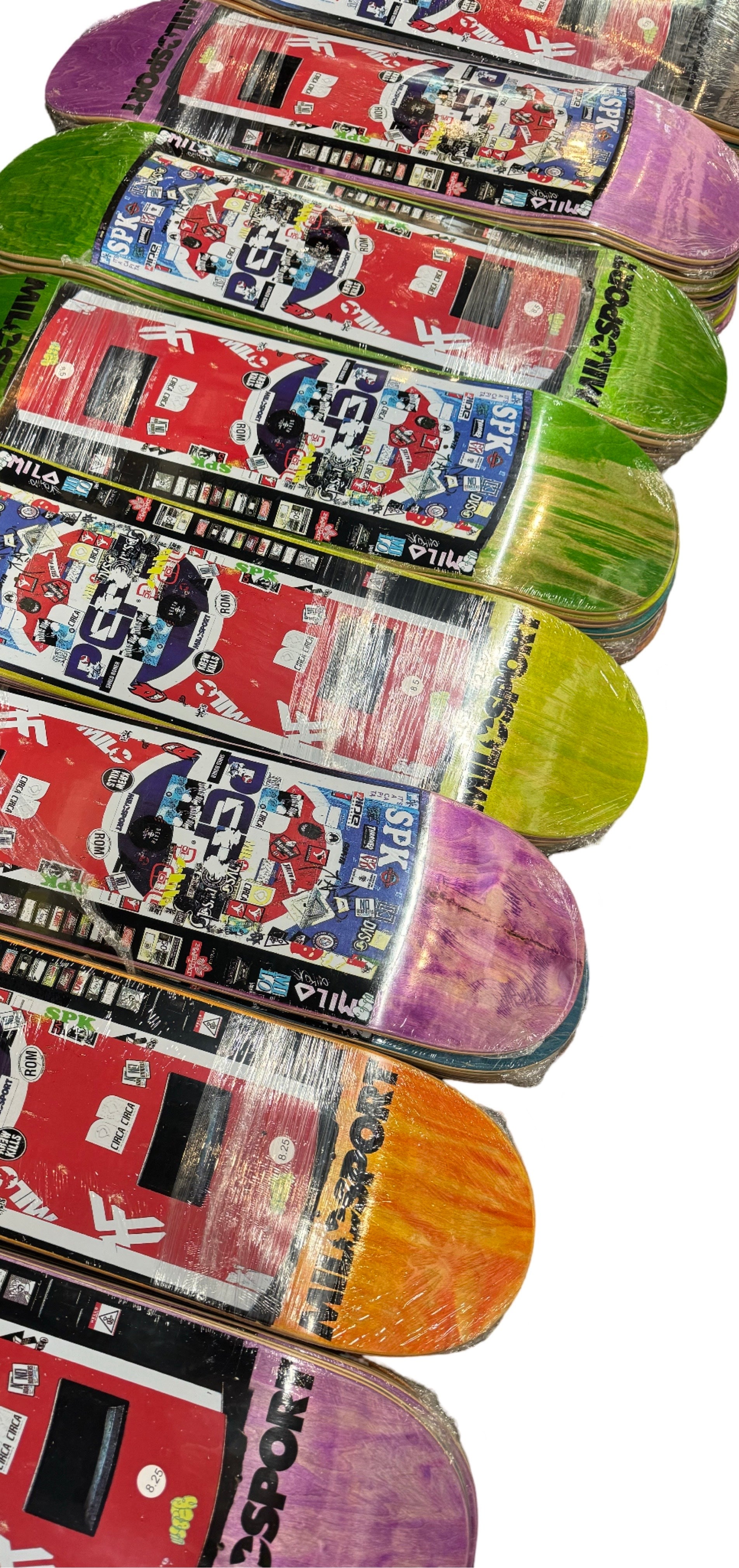 Milosport Soda Machine Skateboard Deck - M I L O S P O R T