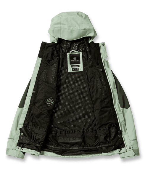 Volcom V.Co Aris Womens Insulated Gore Snow Jacket in Sage Frost 2024 - M I L O S P O R T