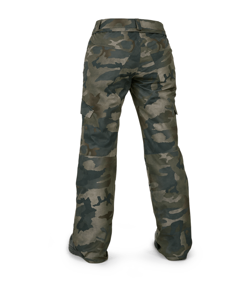 Volcom Bridger Womens Insulated Snow Pant in Cloudwash Camo 2024 - M I L O S P O R T