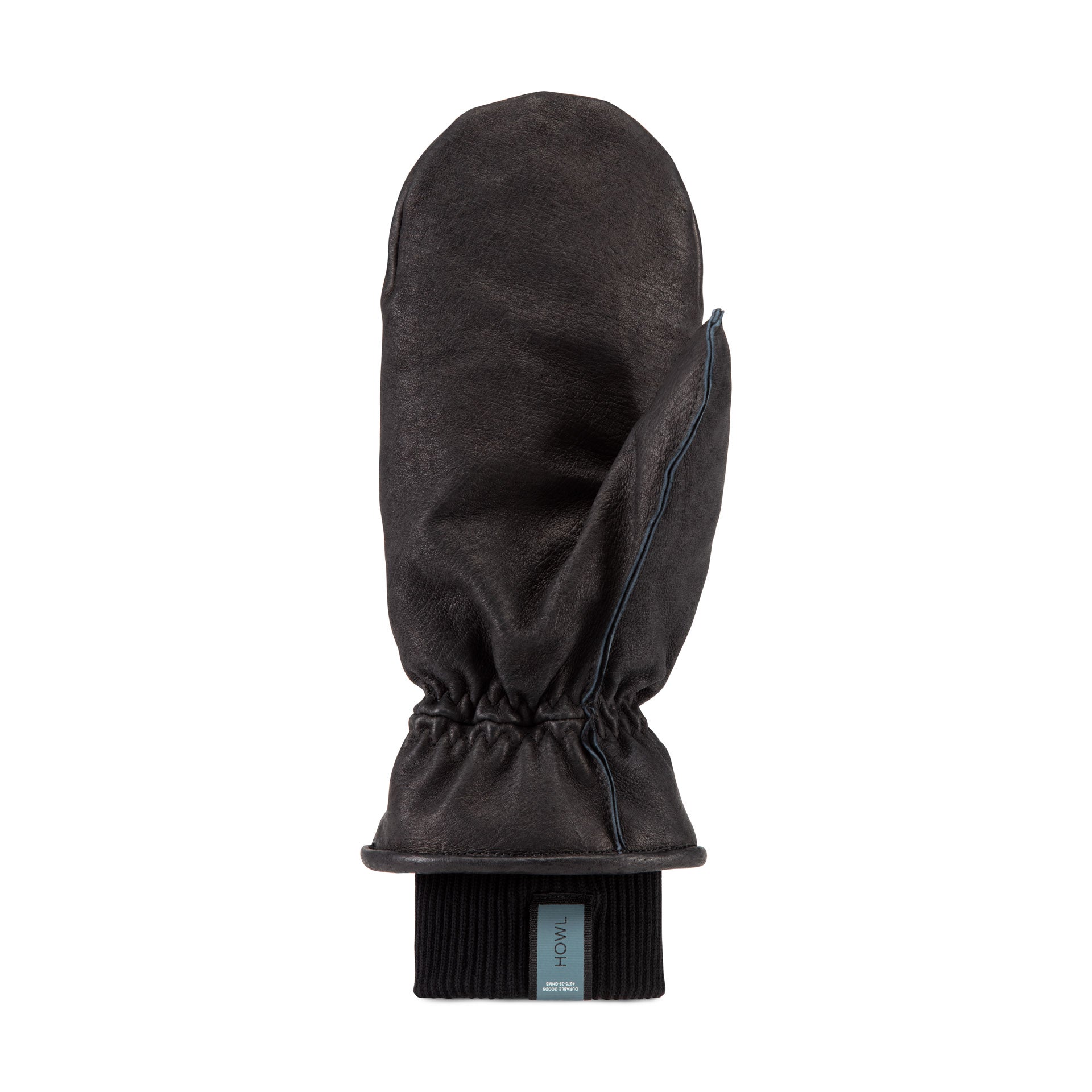 Black Howl Highland X Public Mitt 2027 for men and women, showing the right back view of the stylish winter glove.