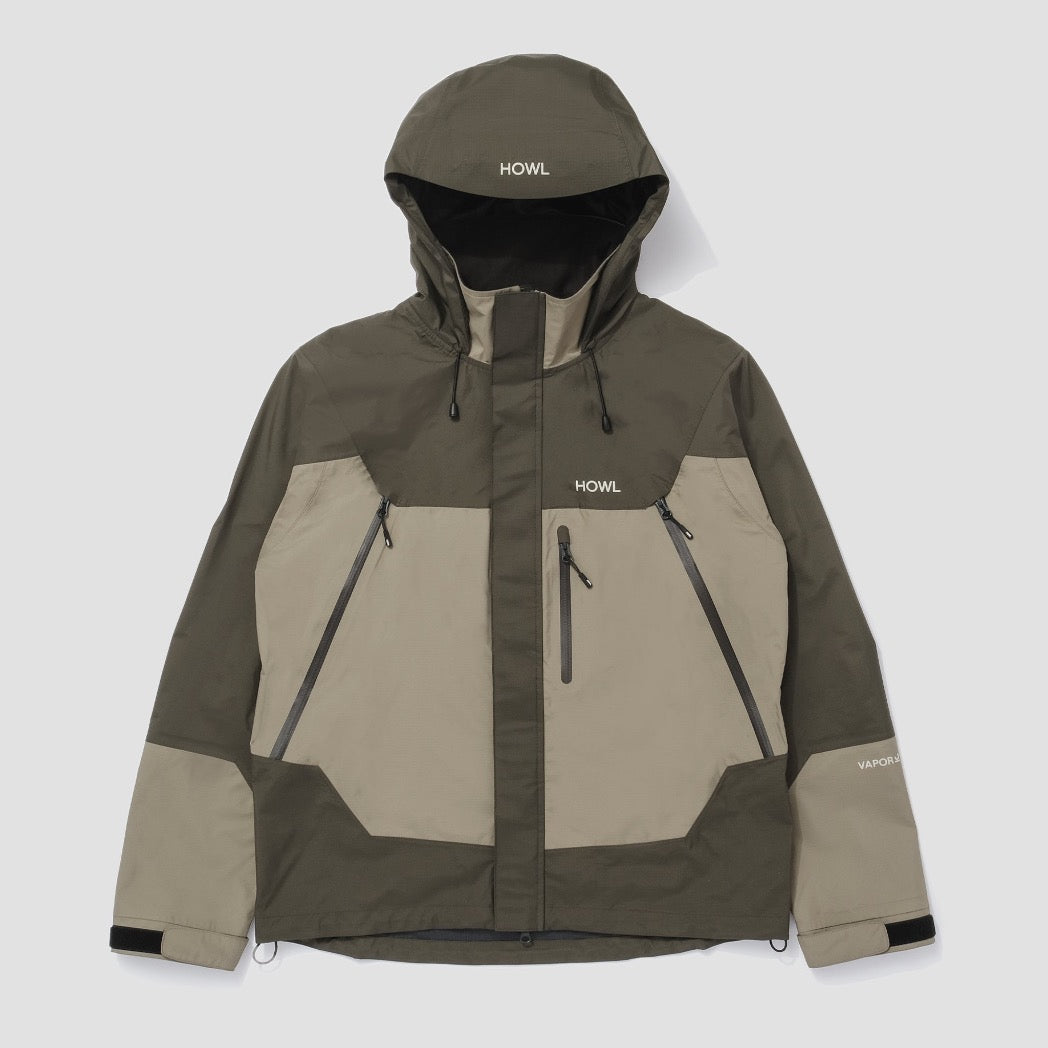 Howl Shell Jacket in Moss 2024 - M I L O S P O R T