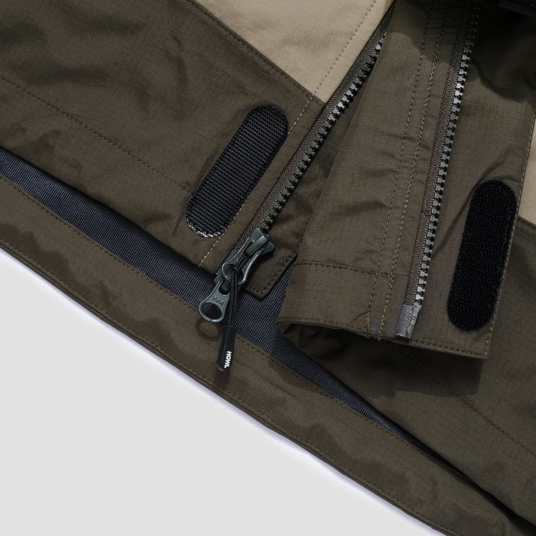 Howl Shell Jacket in Moss 2024 - M I L O S P O R T