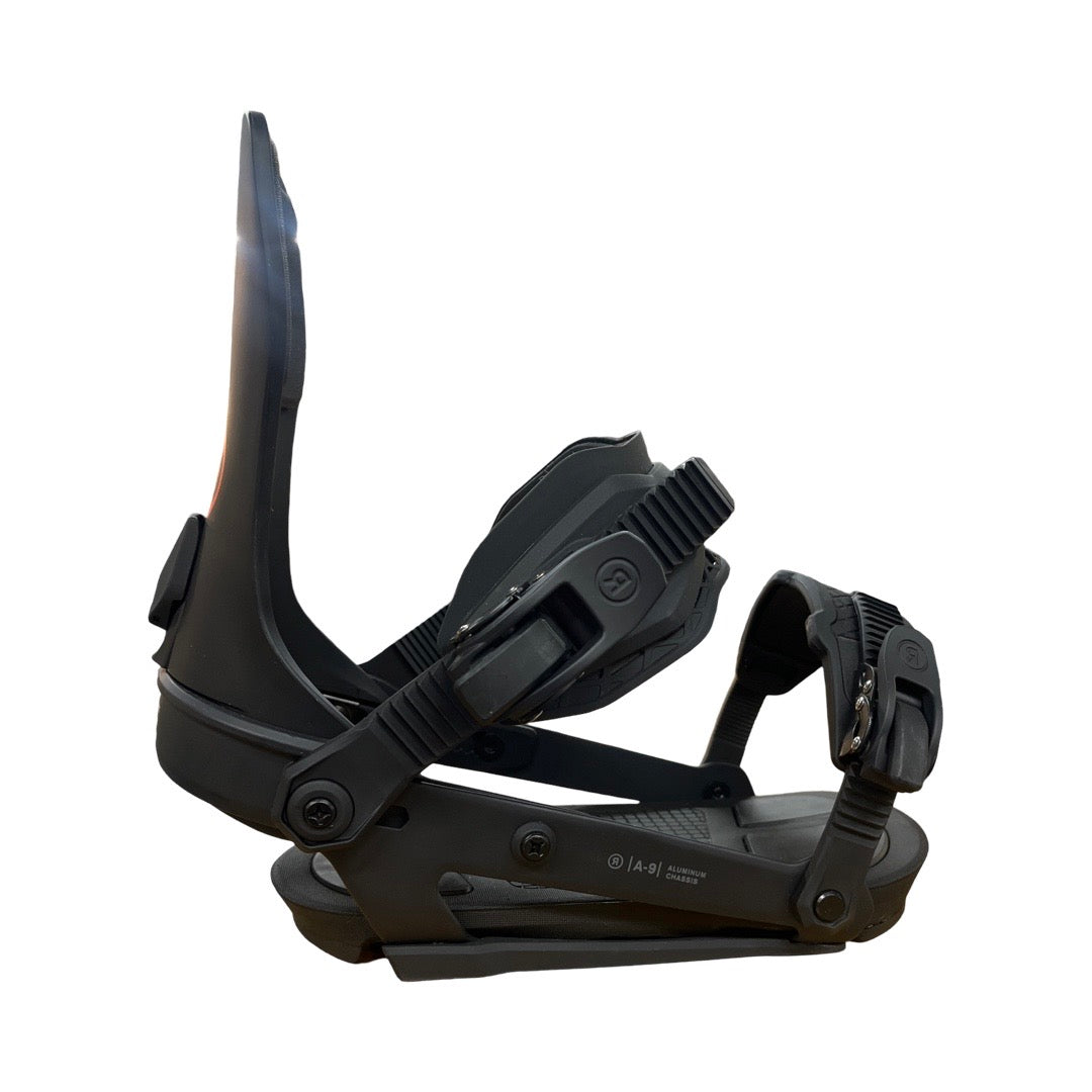 Ride x Milo M-9 Snowboard Binding in Black 2025 - M I L O S P O R T