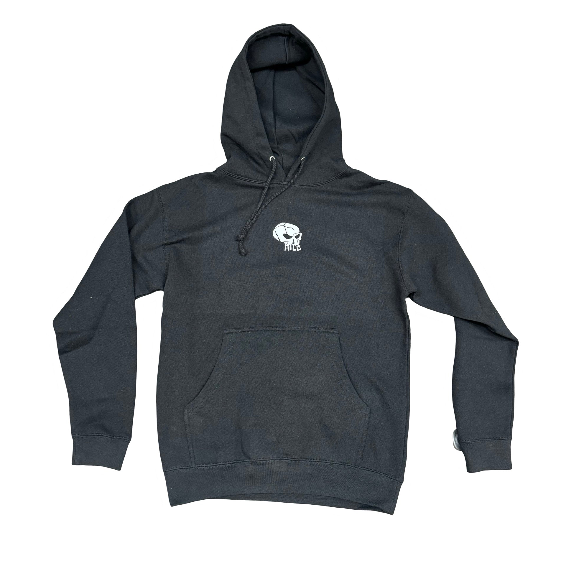 Milosport Mini Skull Hooded Sweatshirt in Black - M I L O S P O R T
