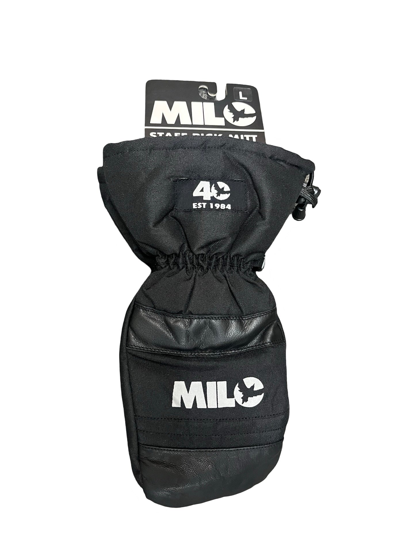 Milo Staff Pick Mitt in Black - M I L O S P O R T