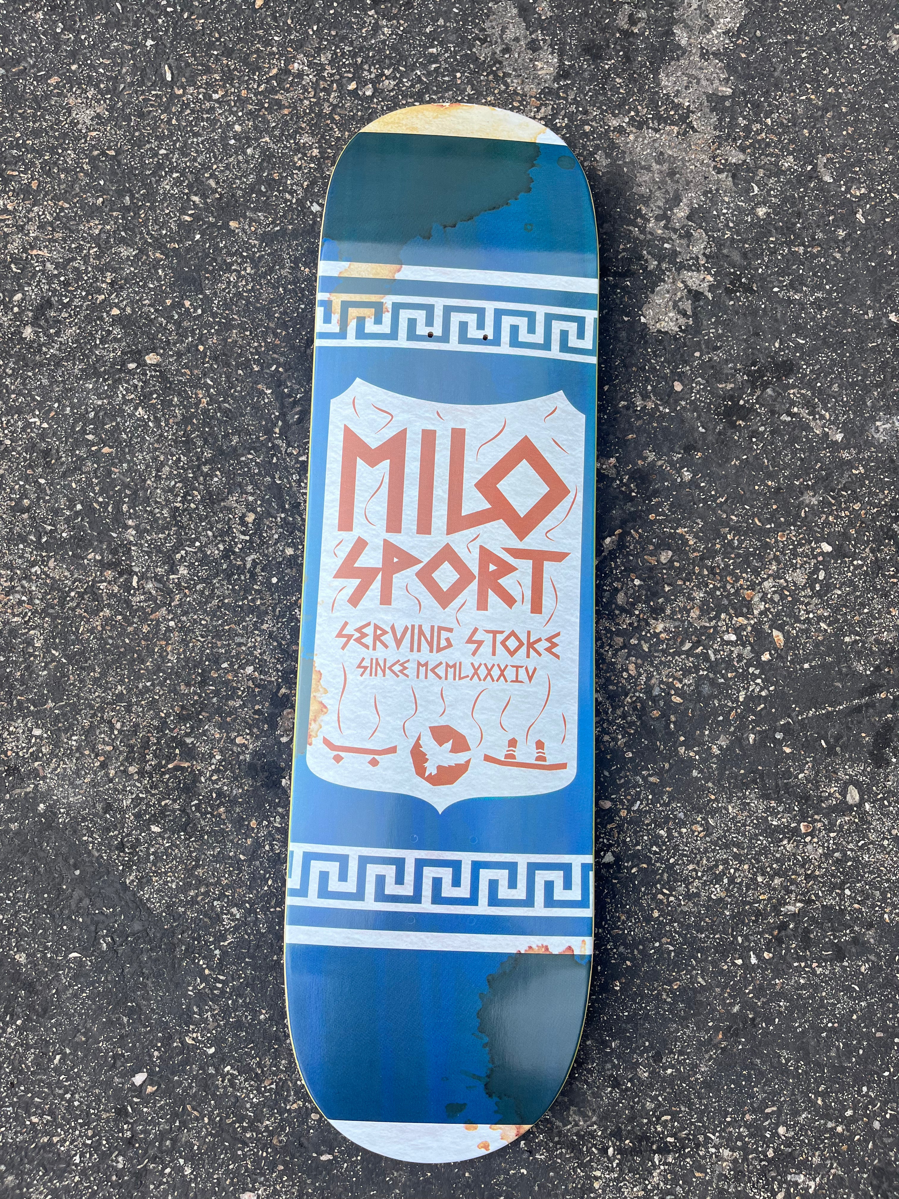 Milosport Serving Stoke Skateboard Deck - M I L O S P O R T